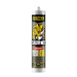 Lepidlo montážne Saurus High Tack 290ml biela