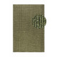 AKCIA: 190x280 cm Kusový koberec Bouclé Jute 105977 Jungle Green