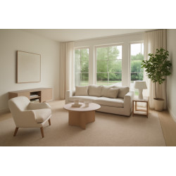 Metrážny koberec Alfawool 88 béžový