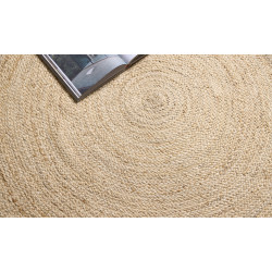 Ručne viazaný kusový koberec Arcadia SM-01 Natural Multi kruh