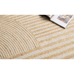 Ručne viazaný kusový koberec Elka J-52 Natural