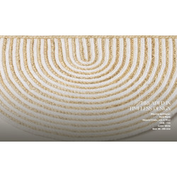 Ručne viazaná rohožka Elva J-42 Natural