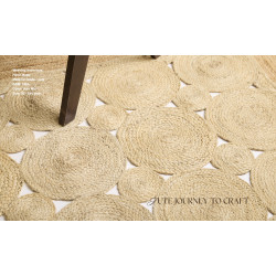 Ručne viazaný kusový koberec Noor J 35 Natural