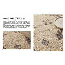 Ručne viazaný kusový koberec Serenade 2339 Natural