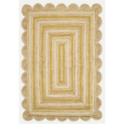 Ručně vázaný kusový koberec Soren J-41 Natural Yellow