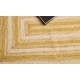 Ručne viazaný kusový koberec Soren J-41 Natural Yellow