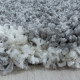 AKCIA: 140x200 cm Kusový koberec Salsa Shaggy 3201 grey