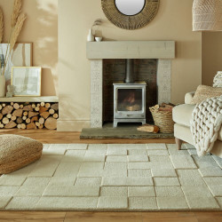 AKCE: 120x170 cm Kusový koberec Moderno Checkerboard Natural