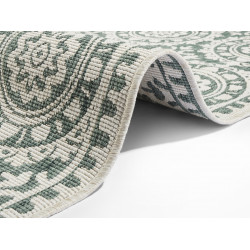 DOPREDAJ: 80x250 cm Běhoun Twin Supreme 104131 Green/Cream – na ven i na doma