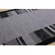 AKCIA: 400x80 cm Protišmykový behúň na mieru Zel 1016 Silver (Grey) - obšitý zo všetkých strán