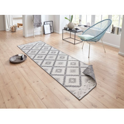 DOPREDAJ: 120x170 cm Kusový koberec Twin Supreme 103428 Malibu grey creme – na von aj na doma