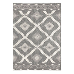 DOPREDAJ: 120x170 cm Kusový koberec Twin Supreme 103428 Malibu grey creme – na von aj na doma
