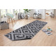 DOPREDAJ: 80x150 cm Kusový koberec Twin-Wendeteppiche 105461 Night Silver – na ven i na doma