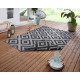 DOPREDAJ: 80x150 cm Kusový koberec Twin-Wendeteppiche 105461 Night Silver – na ven i na doma