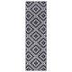 DOPREDAJ: 80x150 cm Kusový koberec Twin-Wendeteppiche 105461 Night Silver – na ven i na doma