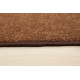 AKCIA: 175x57 cm Protišmykový behúň na mieru Zel 1005 Brown - obšitý zo všetkých strán