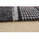 AKCIA: 150x120 cm Behúň na mieru Promenade 8727 antra - obšitý zo všetkých strán