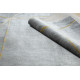 AKCIA: 80x150 cm Kusový koberec Emerald 1022 grey and gold