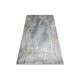 AKCIA: 80x150 cm Kusový koberec Emerald 1022 grey and gold