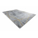 AKCIA: 80x150 cm Kusový koberec Emerald 1022 grey and gold