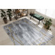 AKCIA: 80x150 cm Kusový koberec Emerald 1022 grey and gold