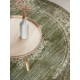 AKCIA: 160x160 cm Kusový koberec Gloria Lydia 106255 Mint kruh