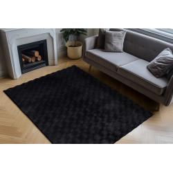 Kusový koberec Diamond Cut 800 Anthrazit