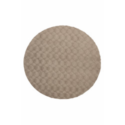 Kusový koberec Diamond Cut 800 Taupe kruh