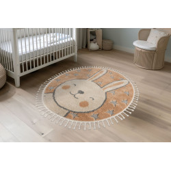 Detský kusový koberec My Fano 390 Rabb kruh