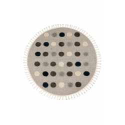 Dětský kusový koberec My Fano 394 Dots kruh