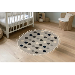 Detský kusový koberec My Fano 394 Dots kruh