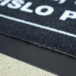 Rohožka 9 z 10tich ľudí (prišlo neskoro) 40x60 cm - na von aj na doma