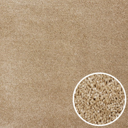 AKCIA: 100x200 cm Metrážny koberec Velur Ultra béžový