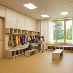 PVC podlaha - lino Flexar PUR 603-06 hnedá