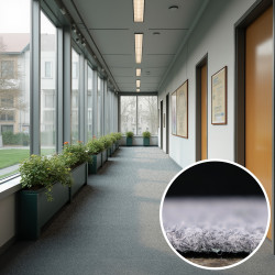 AKCIA: 400x600 cm Metrážna umelá tráva Wembley šedá