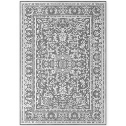 AKCIA: 160x230 cm Kusový koberec Duet Kona 106248 Black/White - na von aj na doma