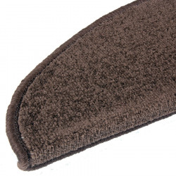 Nášľapy na schody Eton hnedý polkruh, samolepiaci