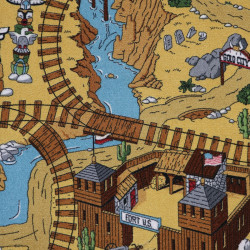 Detský kusový koberec Western