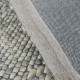 Kusový ručne tkaný koberec Woolen 4 Grey