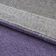 Ručne všívaný kusový koberec Asra wool purple