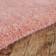 Ručne všívaný kusový koberec Asra wool staroružová