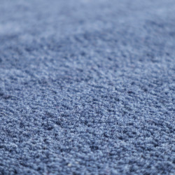 Ručne všívaný kusový koberec Asra wool modrá