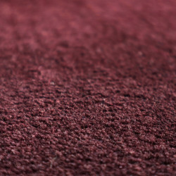 Ručne všívaný kusový koberec Asra wool tm. fialová
