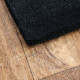 Ručne všívaný kusový koberec Asra wool čierna