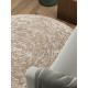 Kusový koberec Gloria Cavallo 106258 Creme Beige kruh