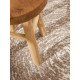 Kusový koberec Gloria Cavallo 106258 Creme Beige kruh