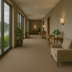 AKCIA: 94x530 cm Metrážny koberec Lion 94