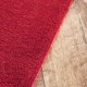 Ručne všívaný kusový koberec Asra wool červená