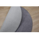 AKCIA: 100x100 (průměr) kruh cm Kusový koberec Apollo Soft sivý kruh