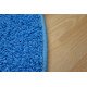 AKCIA: 120x120 (průměr) kruh cm Kusový koberec Color shaggy  modrý guľatý